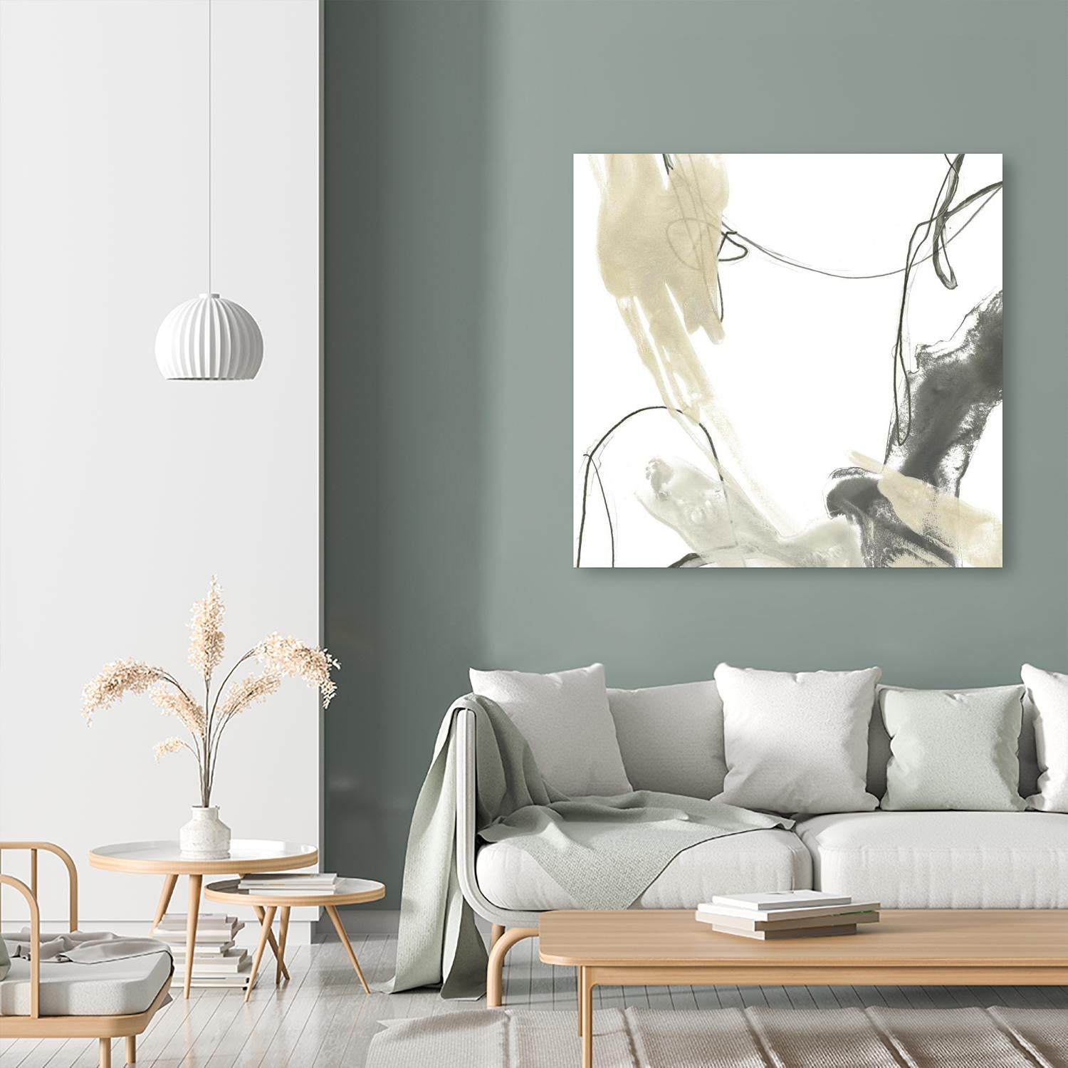 Monochrome Momentum II by June Erica Vess on GIANT ART - abstract