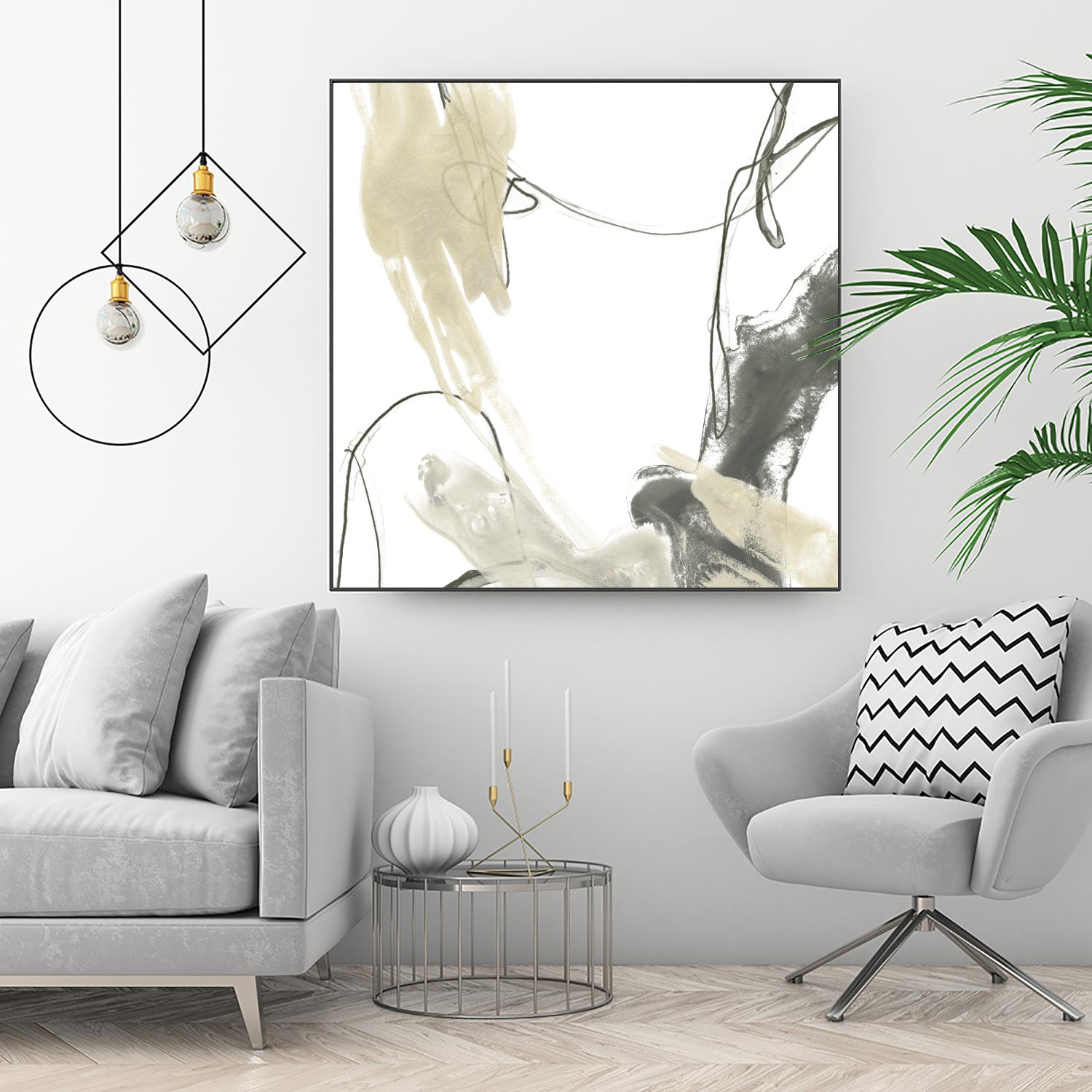 Monochrome Momentum II by June Erica Vess on GIANT ART - abstract