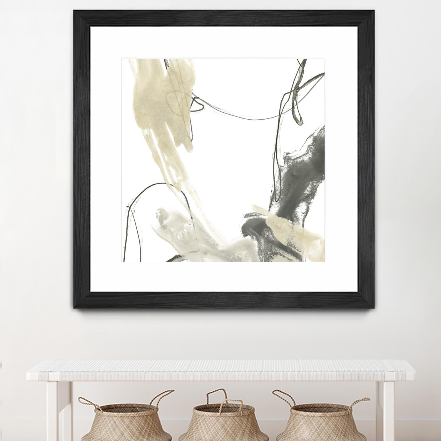 Monochrome Momentum II by June Erica Vess on GIANT ART - abstract