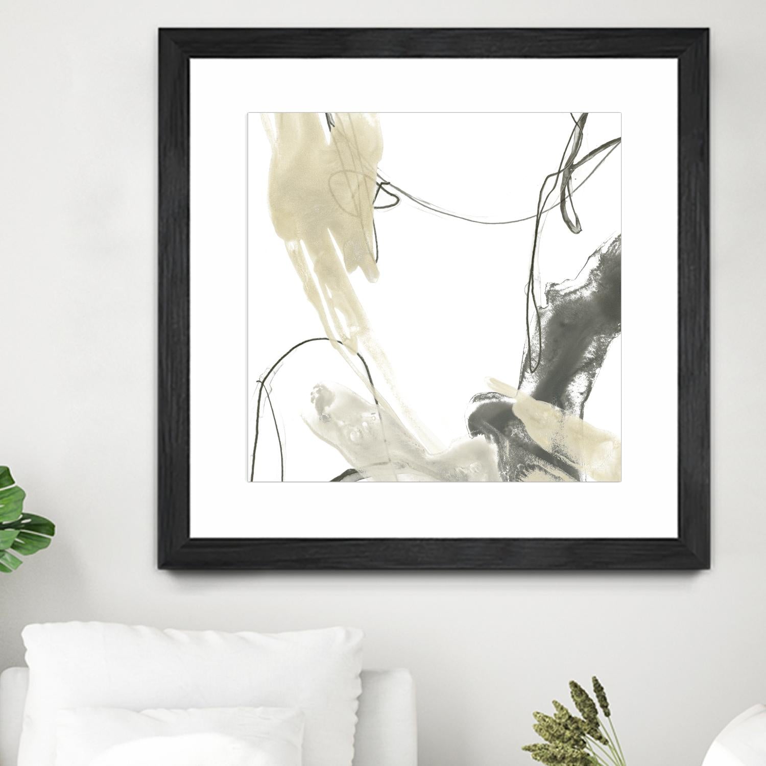 Monochrome Momentum II by June Erica Vess on GIANT ART - abstract