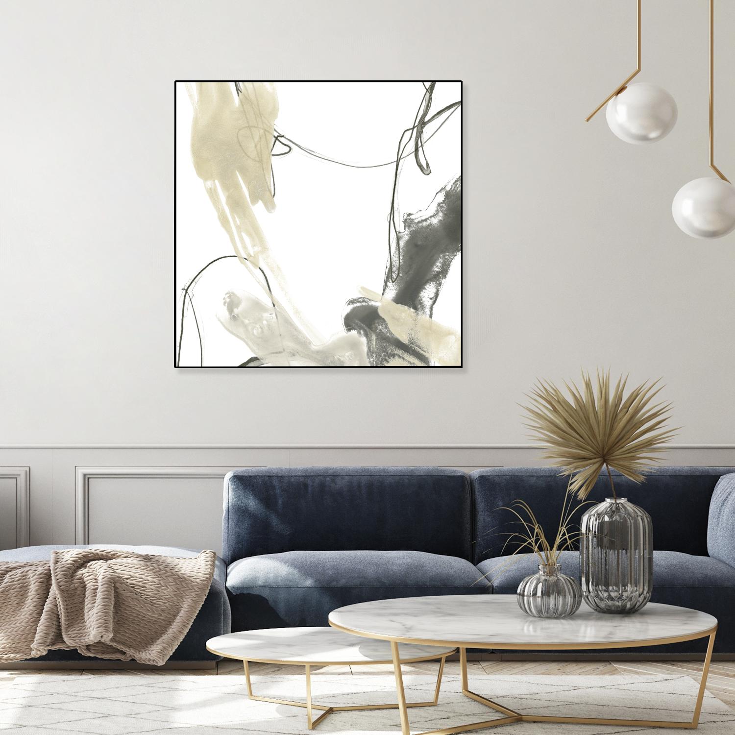 Monochrome Momentum II by June Erica Vess on GIANT ART - abstract