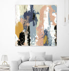 Blueberry Swatches I by Jennifer Goldberger on GIANT ART - abstract