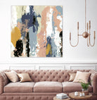 Blueberry Swatches I by Jennifer Goldberger on GIANT ART - abstract