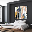 Blueberry Swatches I by Jennifer Goldberger on GIANT ART - abstract