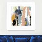 Blueberry Swatches I by Jennifer Goldberger on GIANT ART - abstract