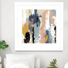 Blueberry Swatches I by Jennifer Goldberger on GIANT ART - abstract