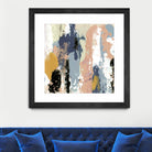 Blueberry Swatches I by Jennifer Goldberger on GIANT ART - abstract
