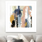 Blueberry Swatches I by Jennifer Goldberger on GIANT ART - abstract