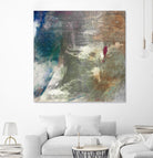 Mod Abstract I by Sisa Jasper on GIANT ART - blue abstract