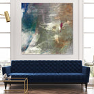 Mod Abstract I by Sisa Jasper on GIANT ART - blue abstract