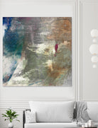 Mod Abstract I by Sisa Jasper on GIANT ART - blue abstract