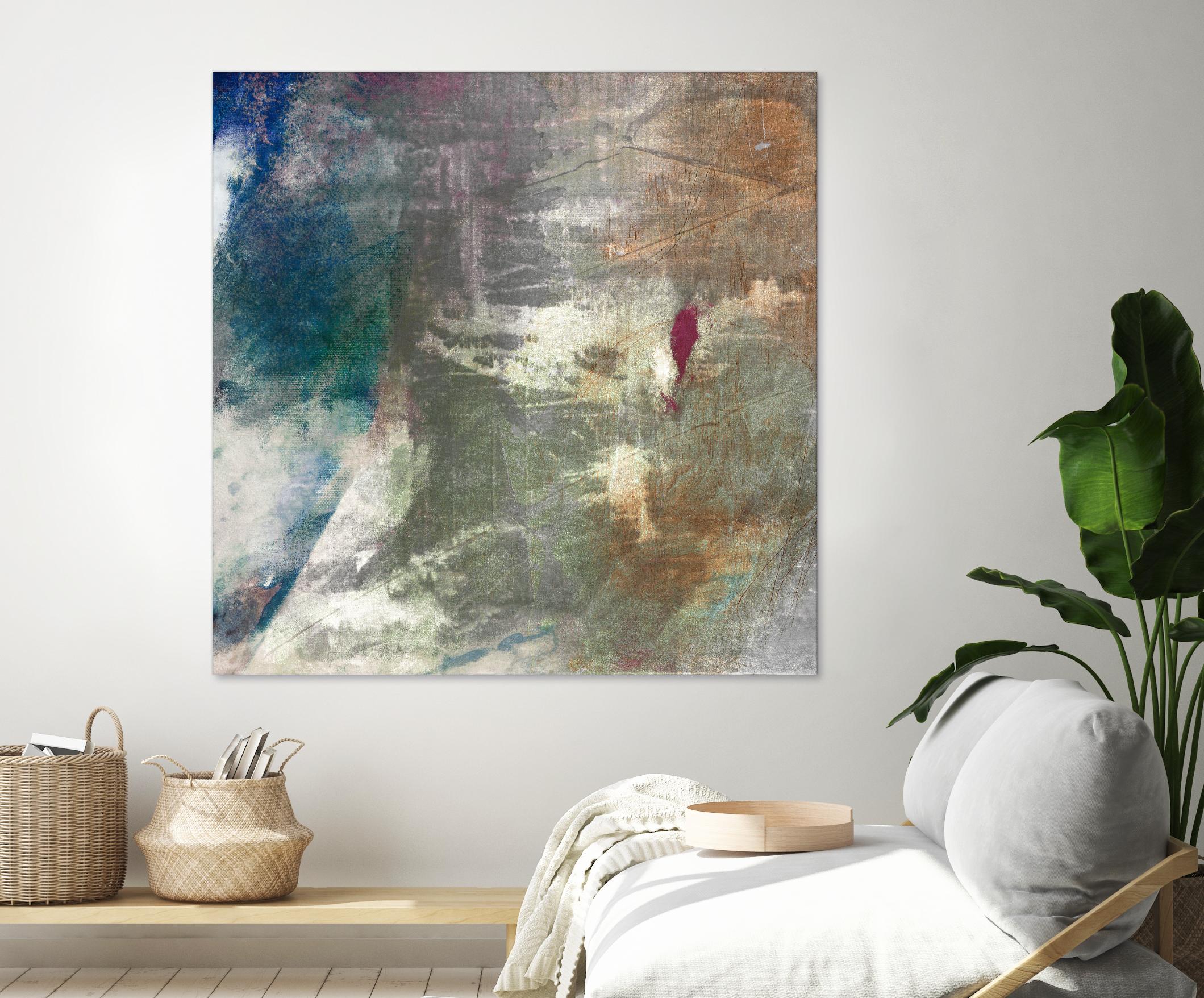 Mod Abstract I by Sisa Jasper on GIANT ART - blue abstract