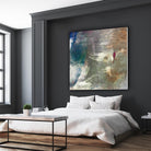 Mod Abstract I by Sisa Jasper on GIANT ART - blue abstract