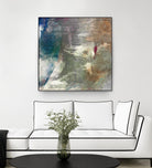 Mod Abstract I by Sisa Jasper on GIANT ART - blue abstract