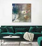 Mod Abstract I by Sisa Jasper on GIANT ART - blue abstract