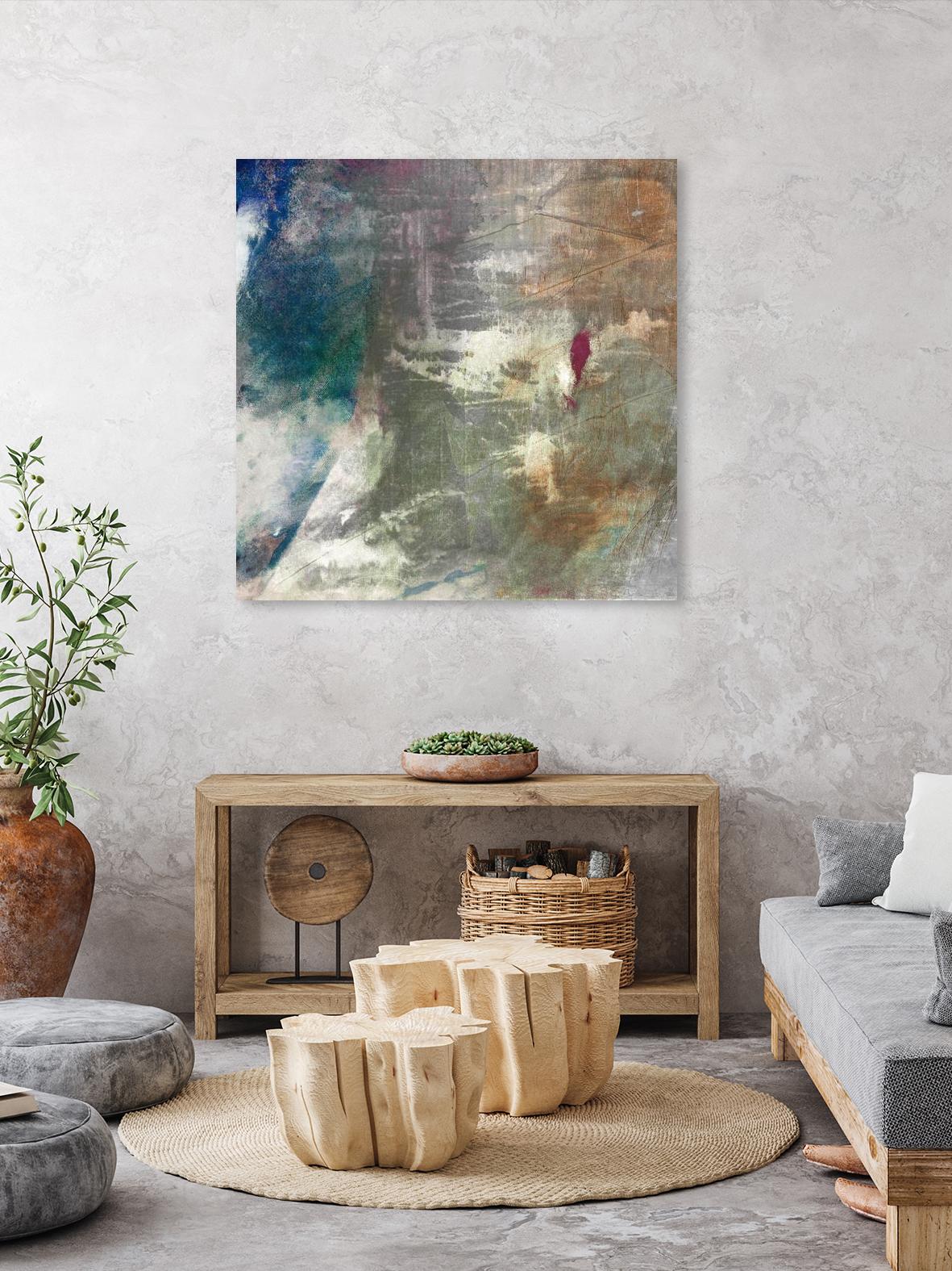 Mod Abstract I by Sisa Jasper on GIANT ART - blue abstract