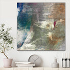 Mod Abstract I by Sisa Jasper on GIANT ART - blue abstract