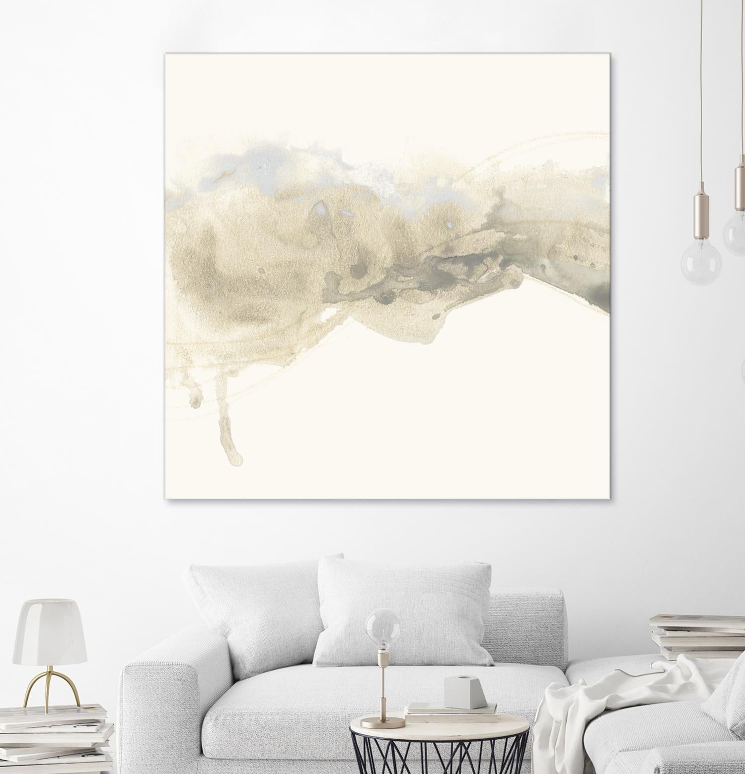 Vapor I by June Erica Vess on GIANT ART - brown abstract