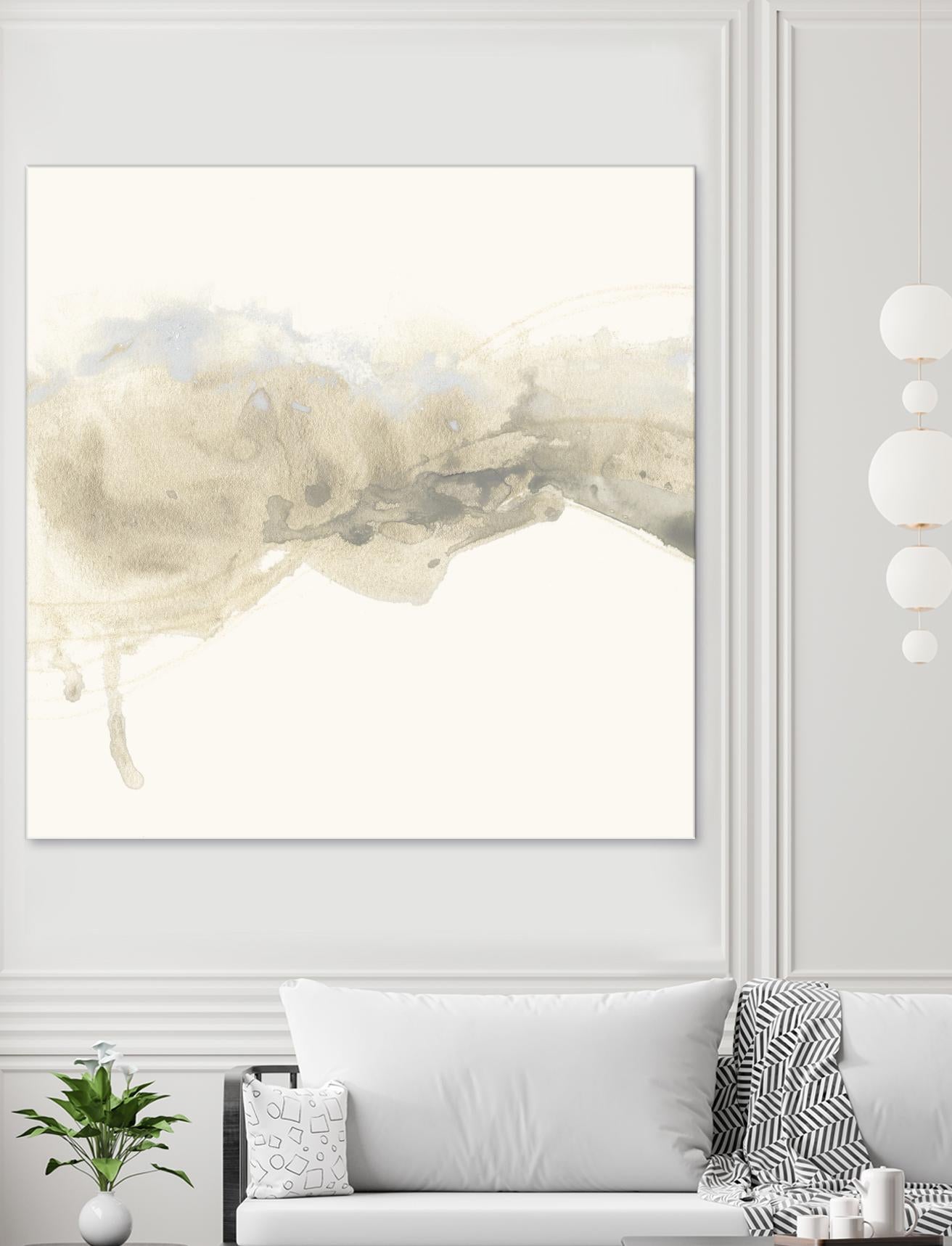 Vapor I by June Erica Vess on GIANT ART - brown abstract