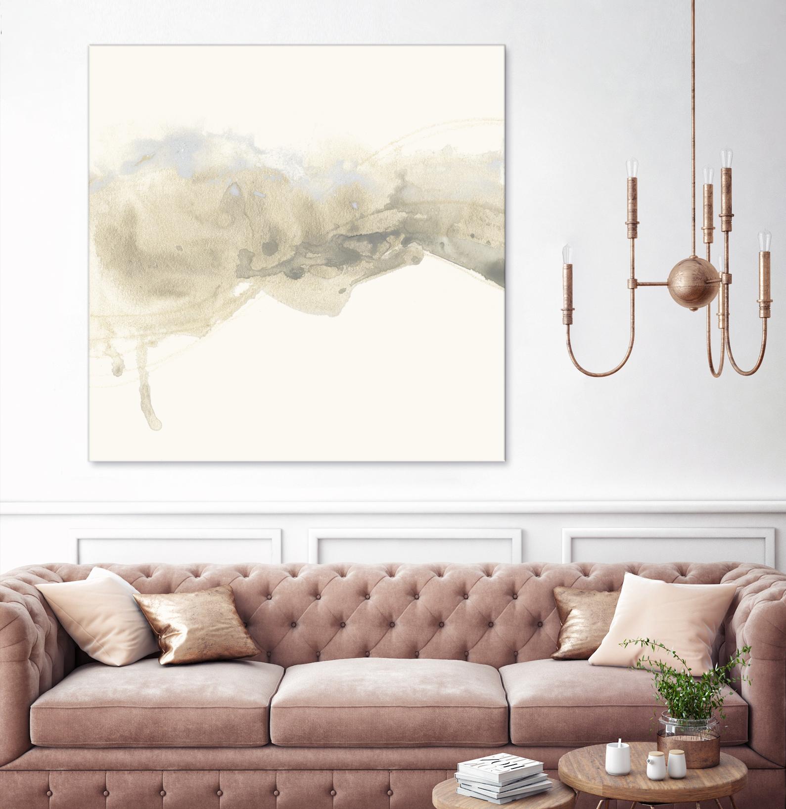 Vapor I by June Erica Vess on GIANT ART - brown abstract