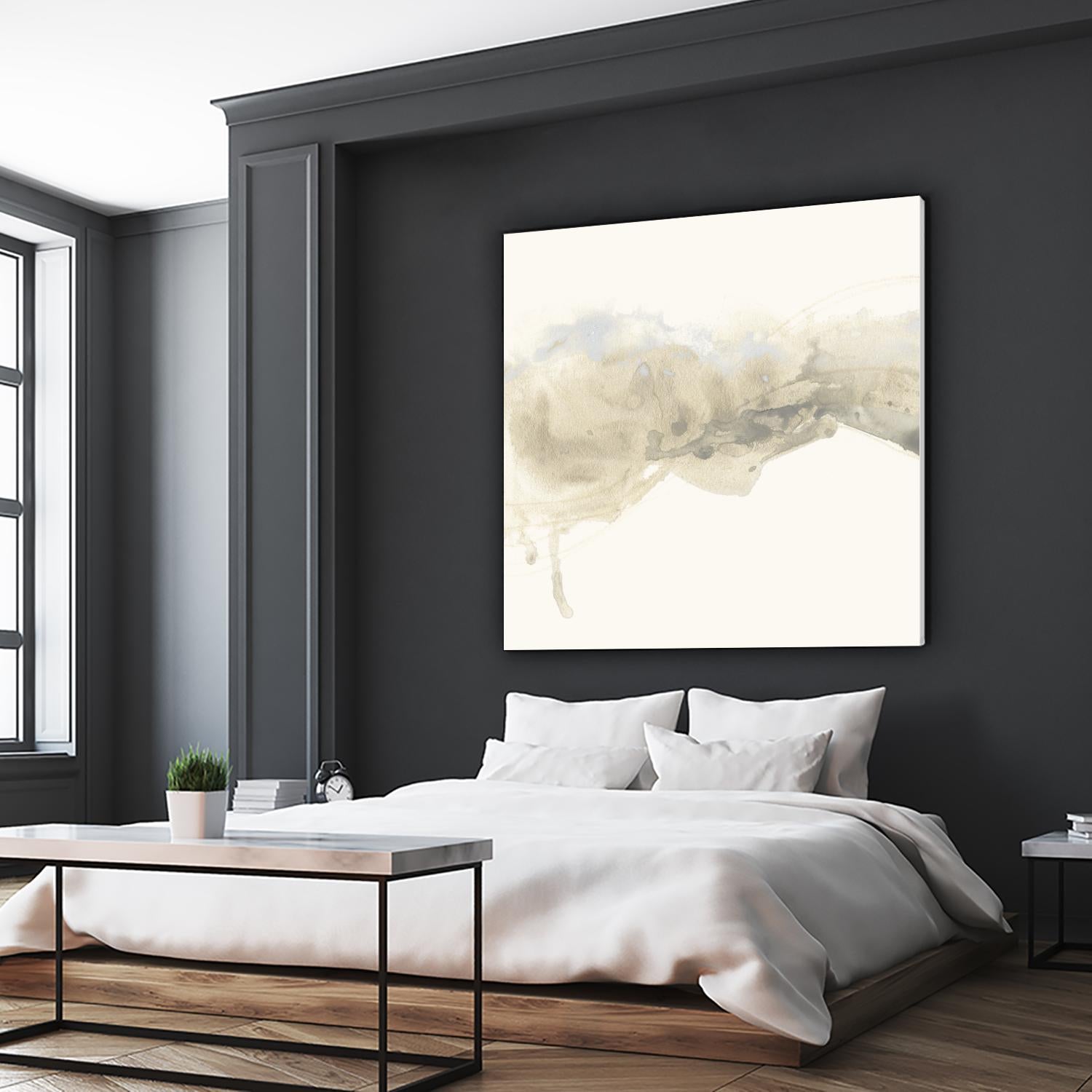 Vapor I by June Erica Vess on GIANT ART - brown abstract