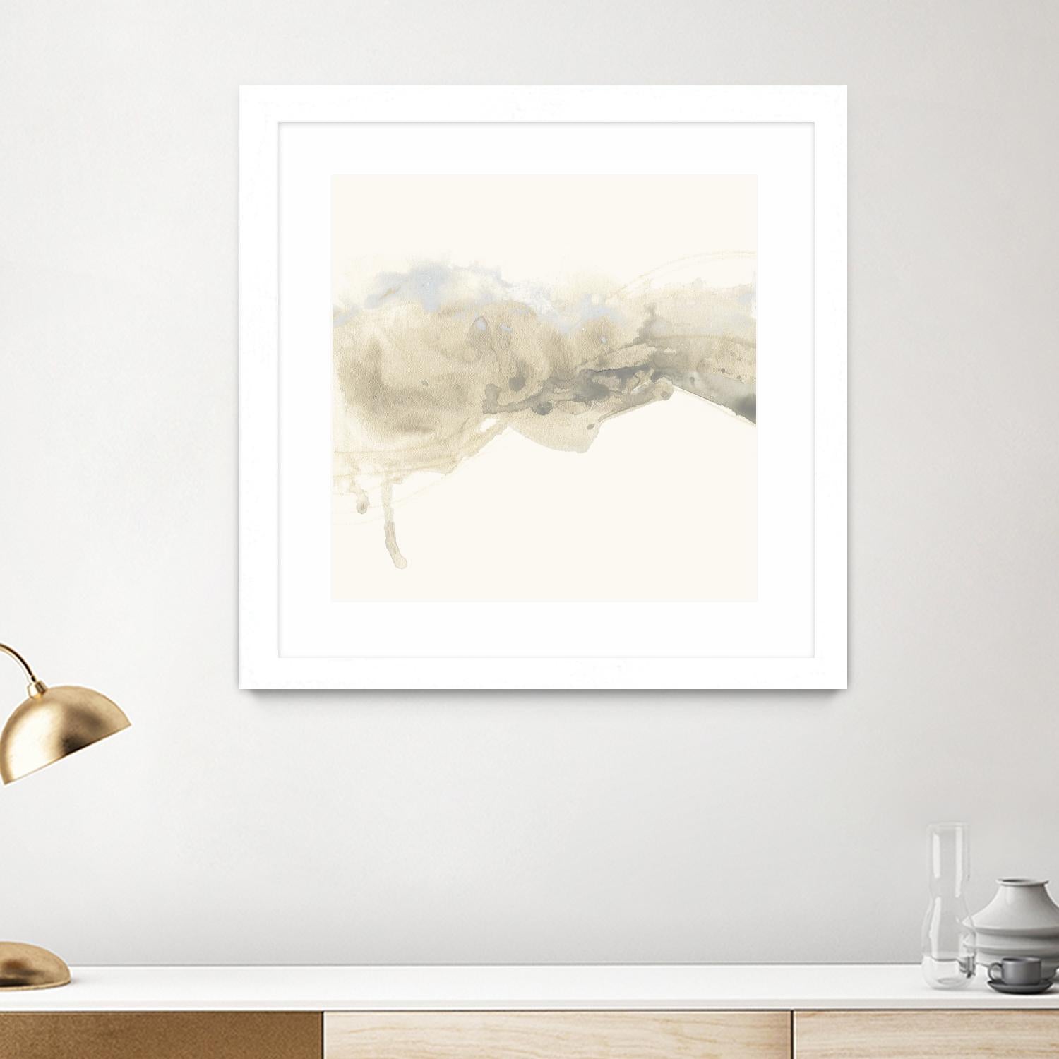 Vapor I by June Erica Vess on GIANT ART - brown abstract