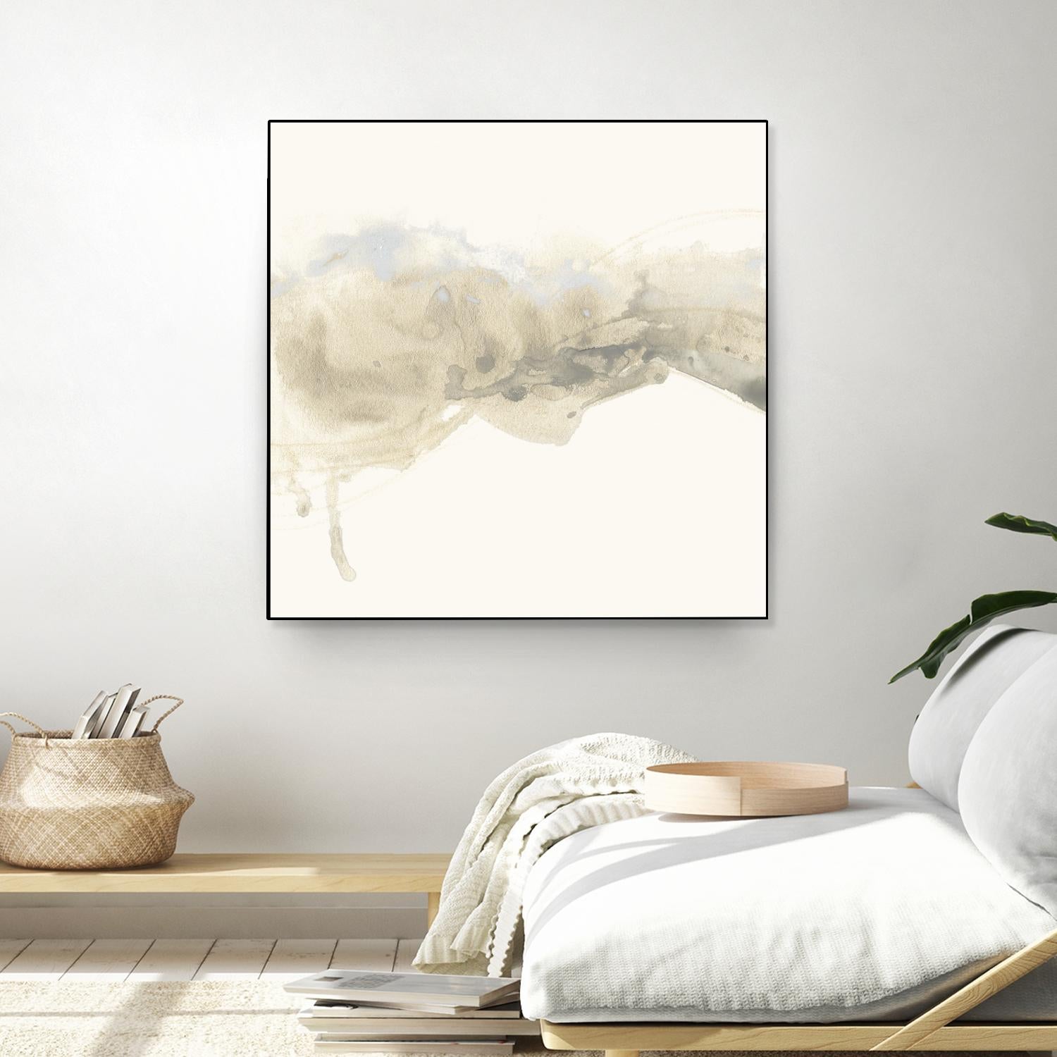 Vapor I by June Erica Vess on GIANT ART - brown abstract