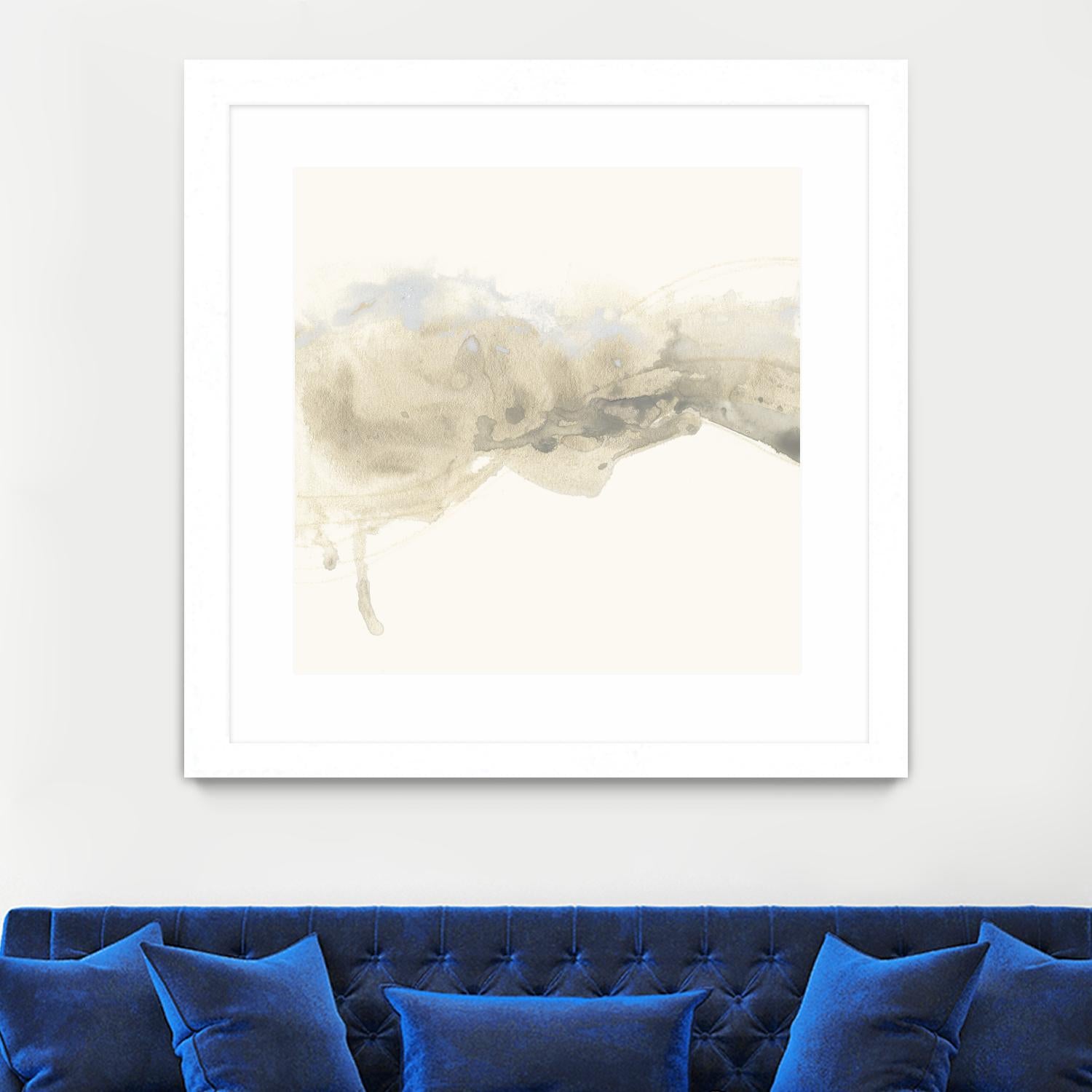 Vapor I by June Erica Vess on GIANT ART - brown abstract