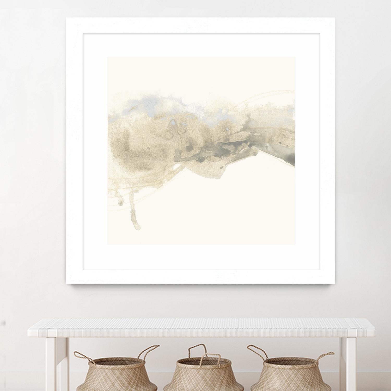 Vapor I by June Erica Vess on GIANT ART - brown abstract