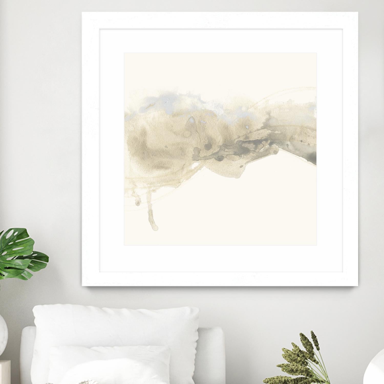 Vapor I by June Erica Vess on GIANT ART - brown abstract