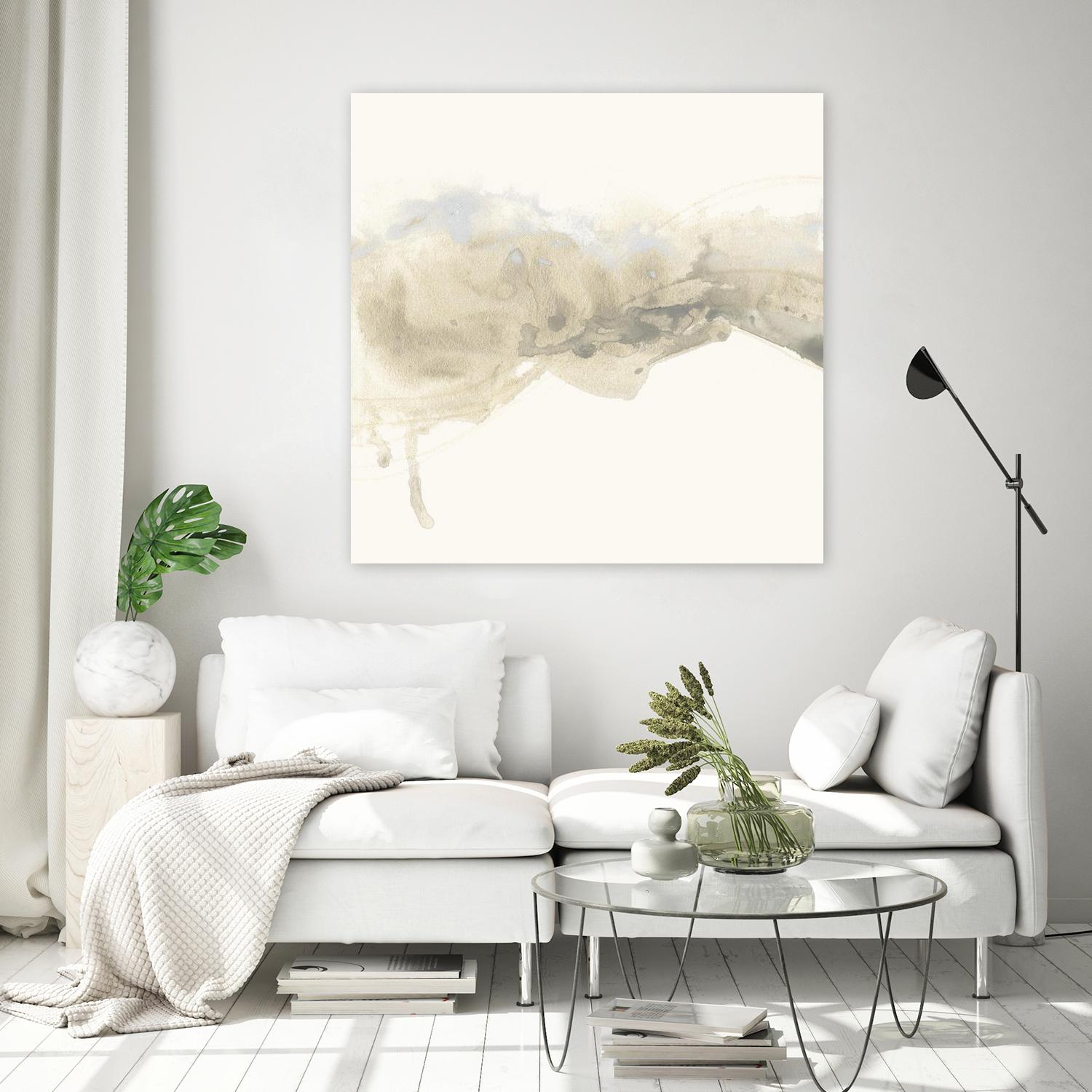 Vapor I by June Erica Vess on GIANT ART - brown abstract