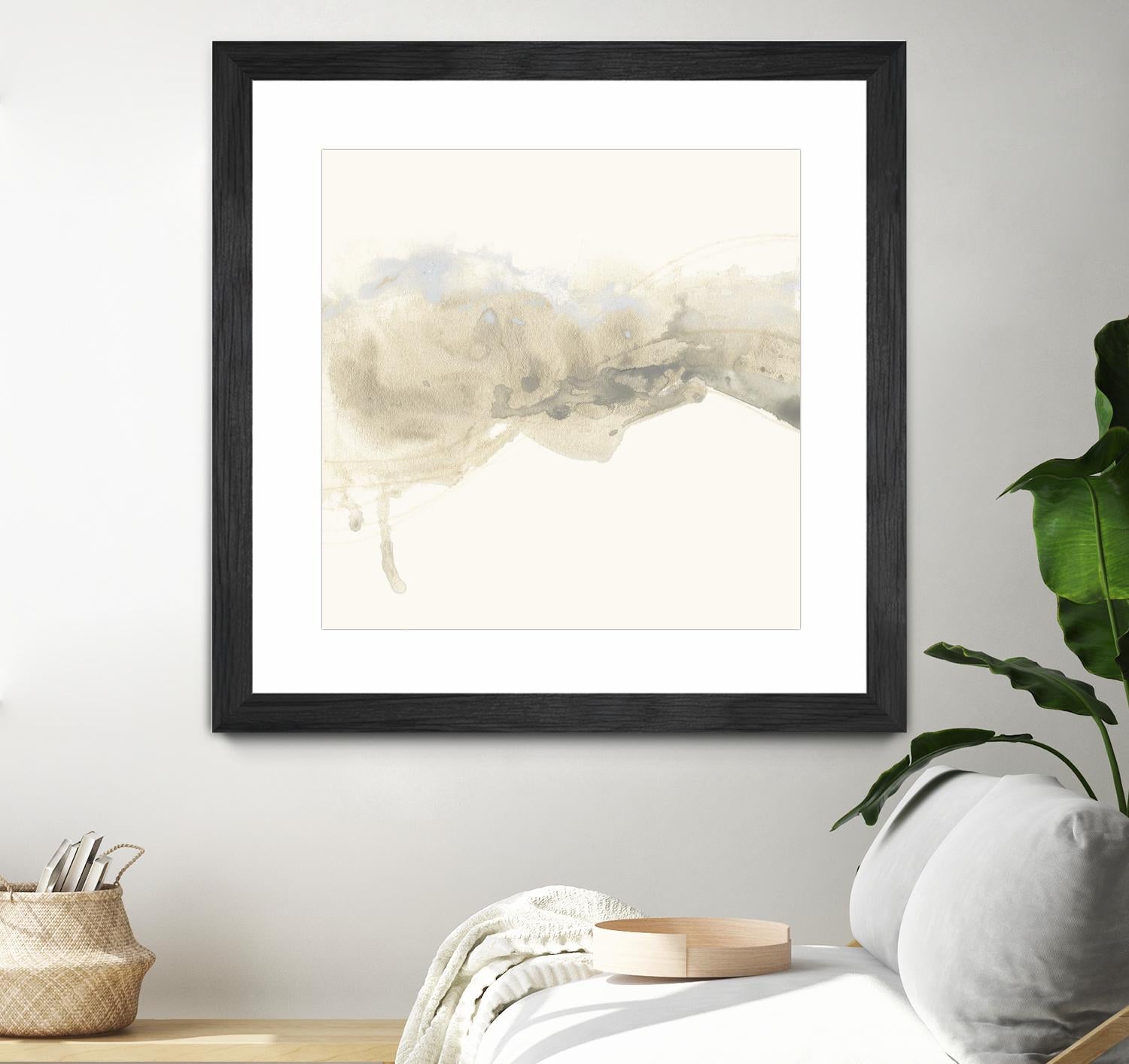 Vapor I by June Erica Vess on GIANT ART - brown abstract