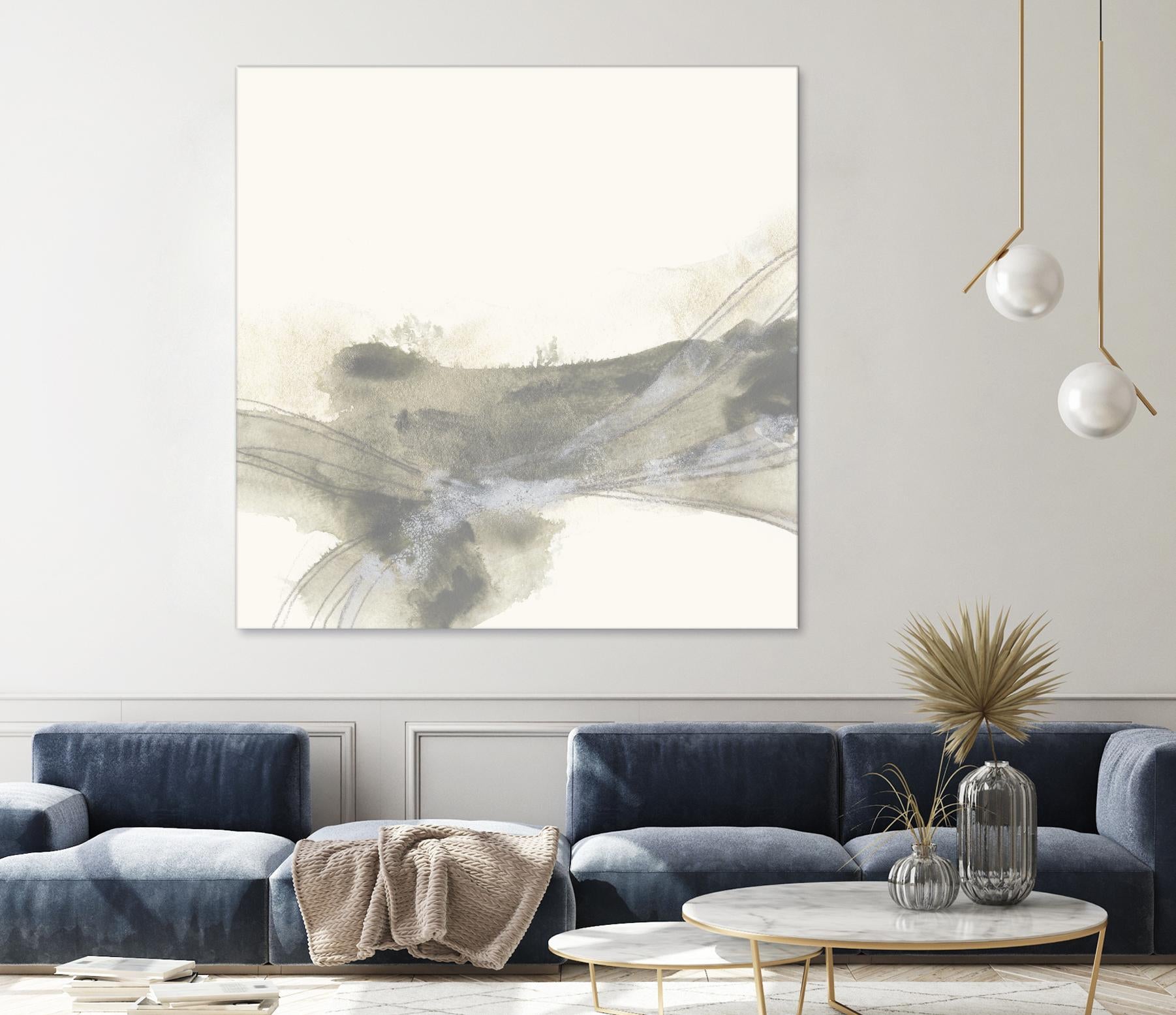 Vapor II by June Erica Vess on GIANT ART - brown abstract