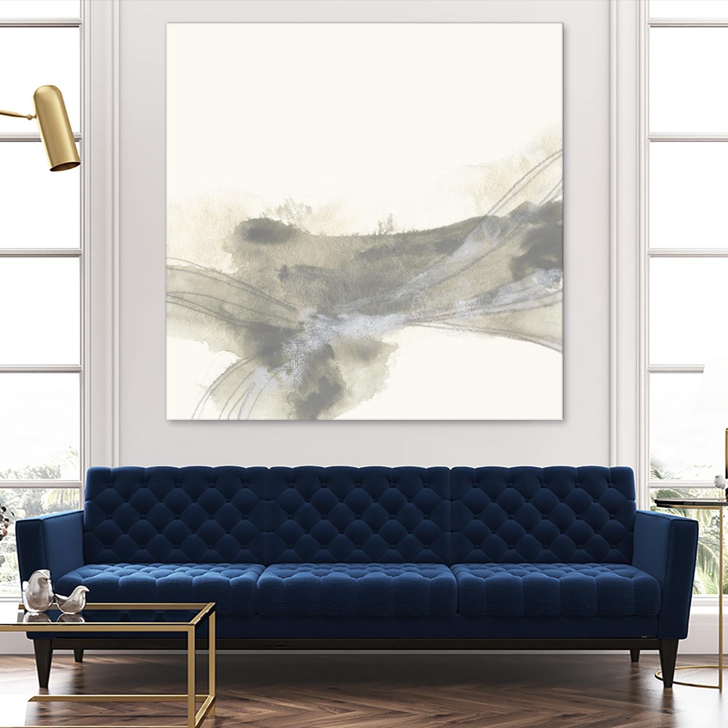 Vapor II by June Erica Vess on GIANT ART - brown abstract