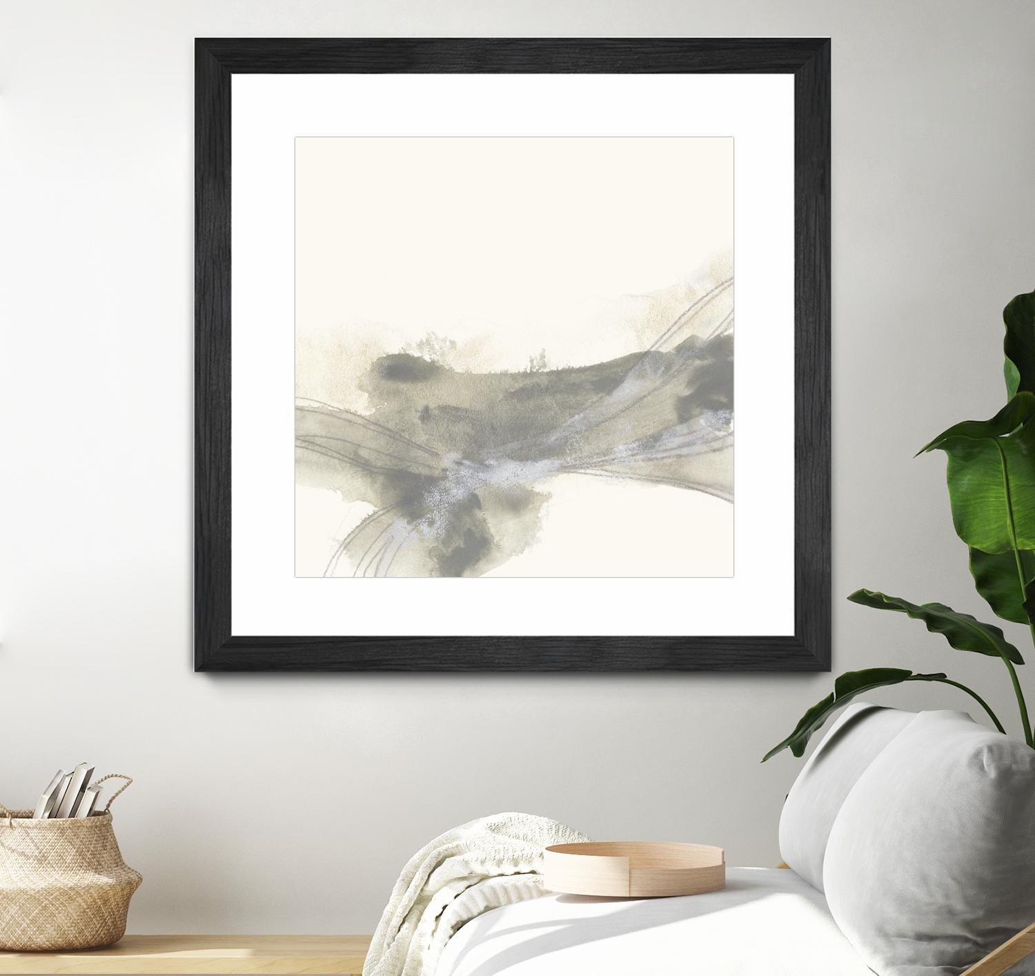 Vapor II by June Erica Vess on GIANT ART - brown abstract