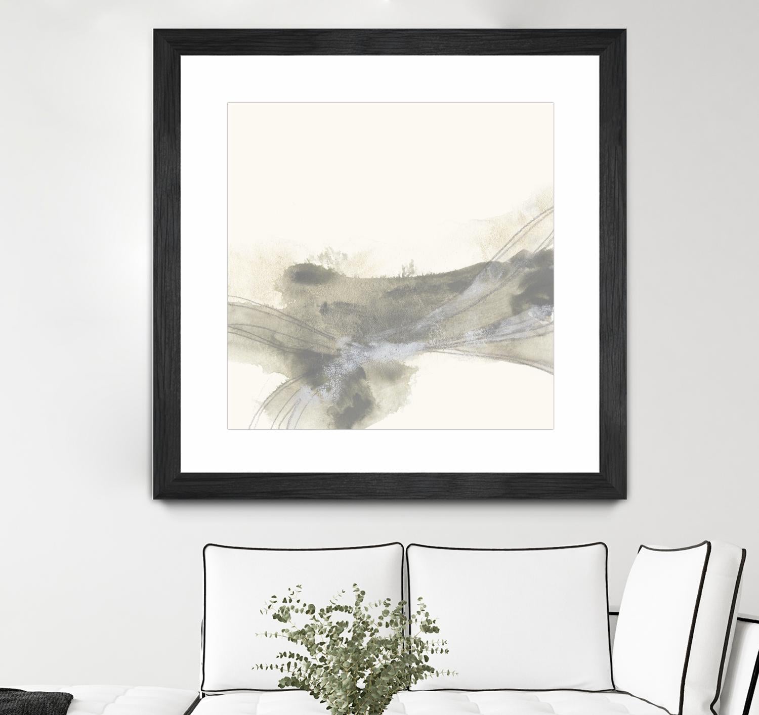 Vapor II by June Erica Vess on GIANT ART - brown abstract