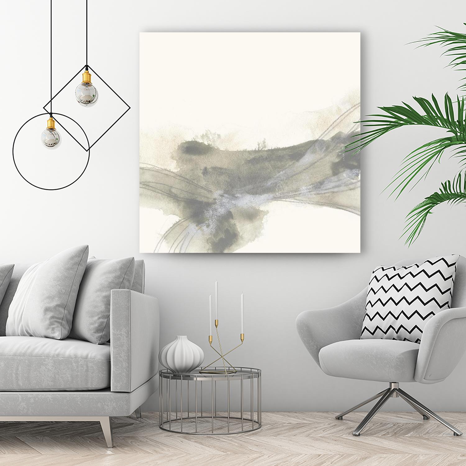 Vapor II by June Erica Vess on GIANT ART - brown abstract