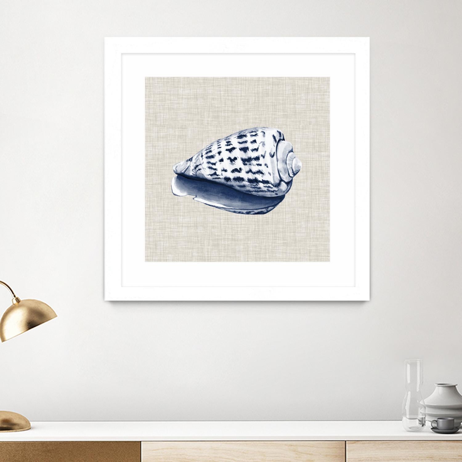 Ocean Memento II by Vision Studio on GIANT ART - blue tropical