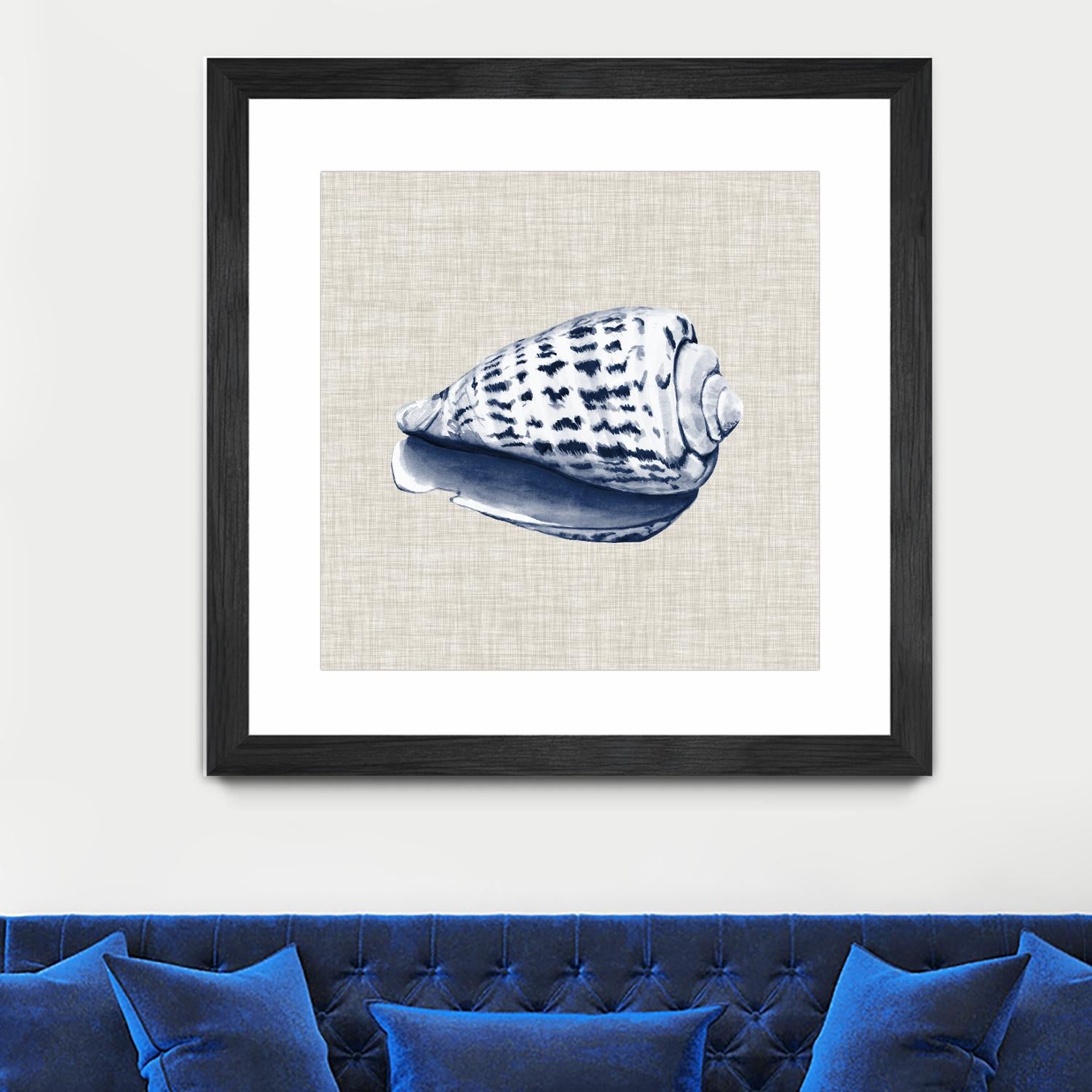 Ocean Memento II by Vision Studio on GIANT ART - blue tropical