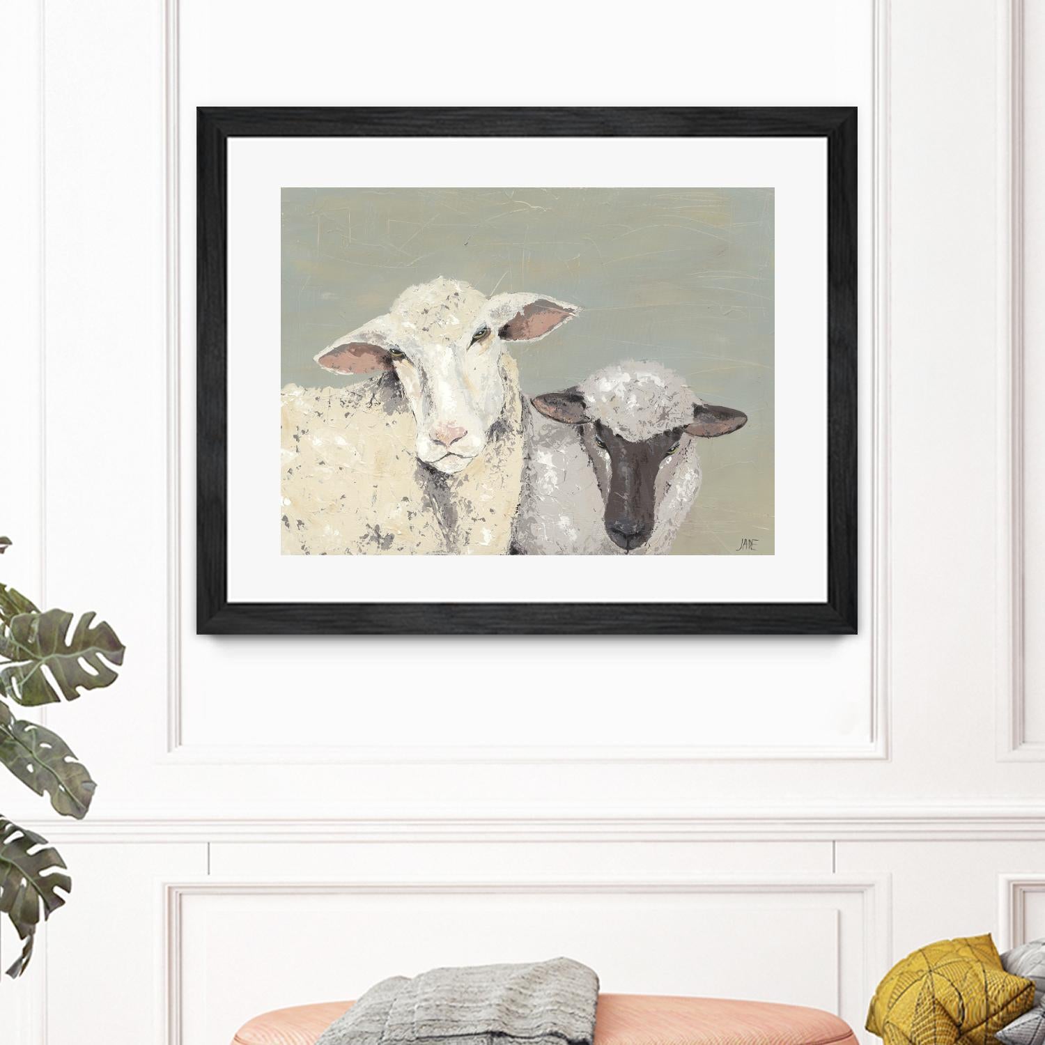 Sweet Lambs I by Jade Reynolds on GIANT ART - animals