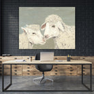 Sweet Lambs II by Jade Reynolds on GIANT ART - animals