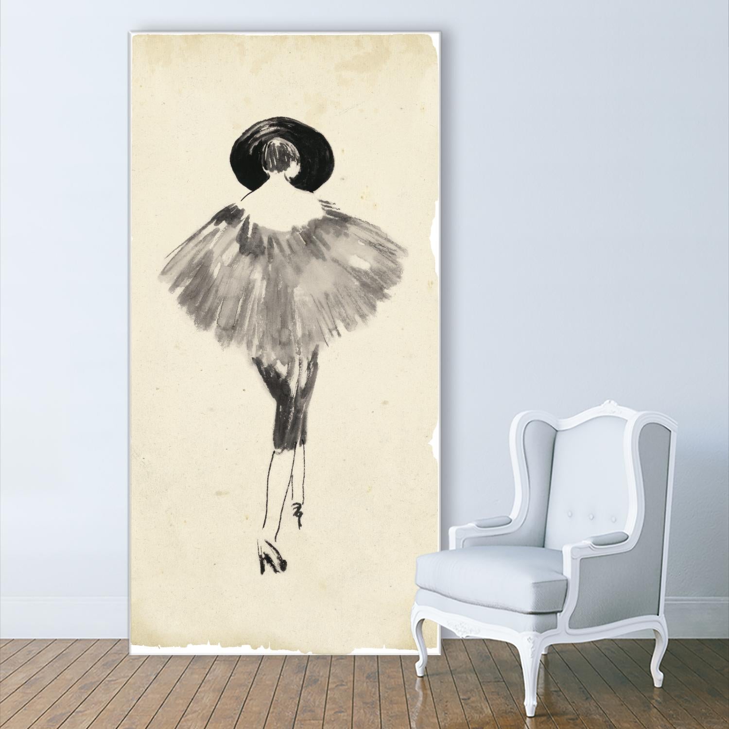 Fashion Glimpse III by Melissa Wang on GIANT ART - fashion