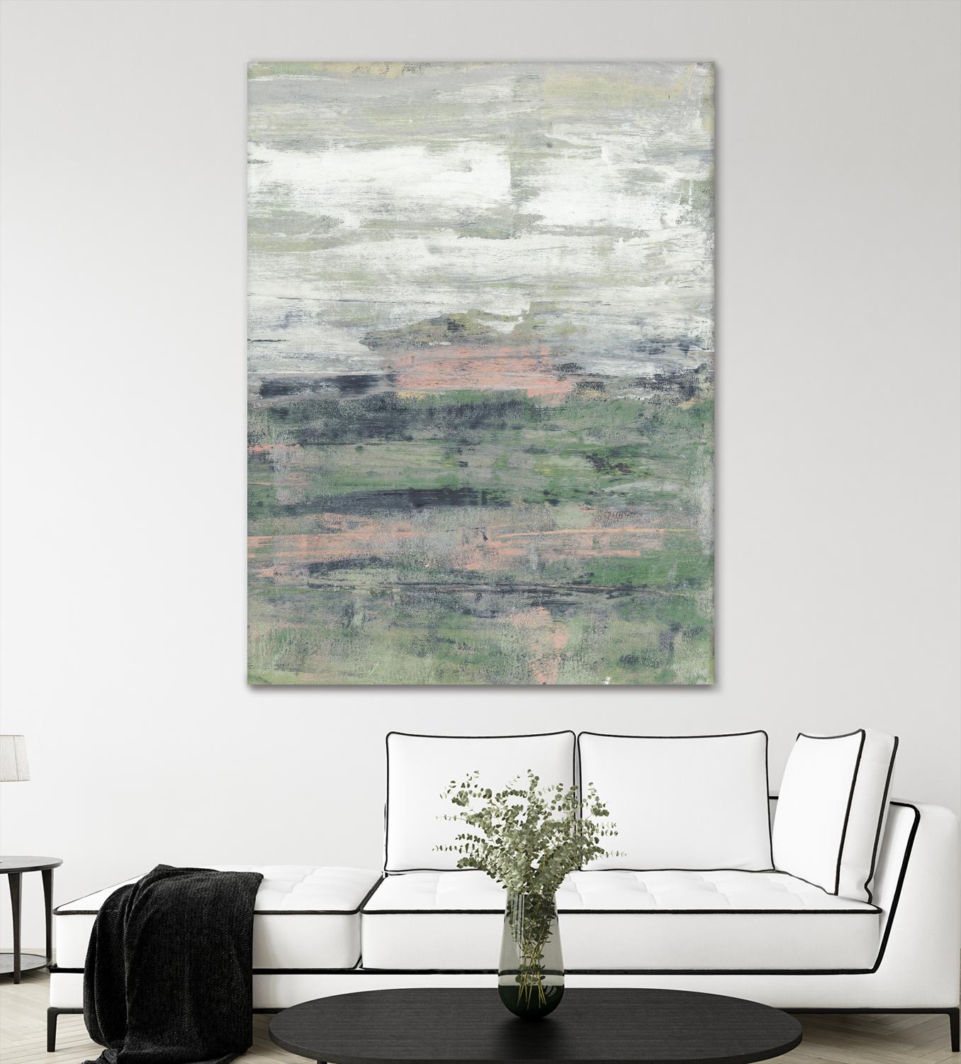 Paynes Blush II by Jennifer Goldberger on GIANT ART - abstract