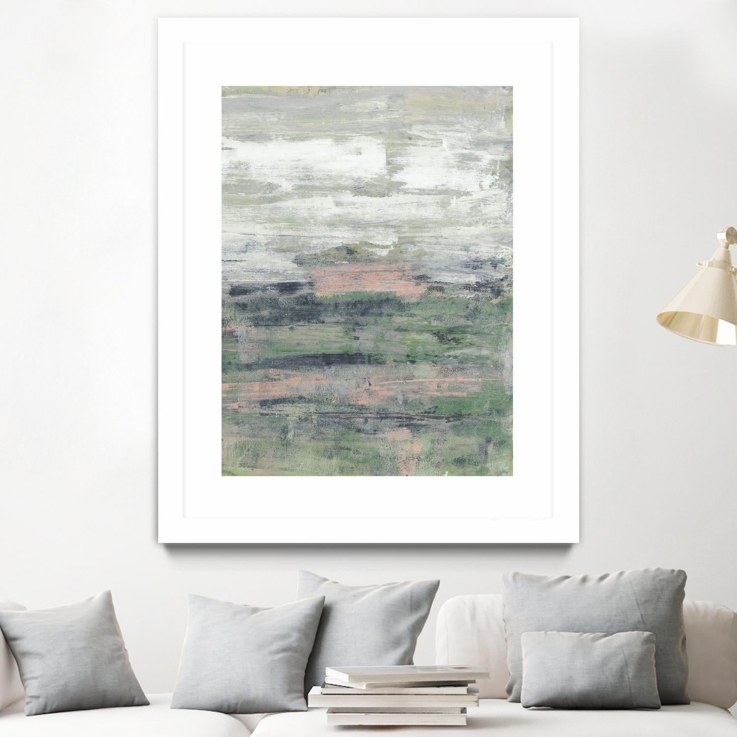 Paynes Blush II by Jennifer Goldberger on GIANT ART - abstract