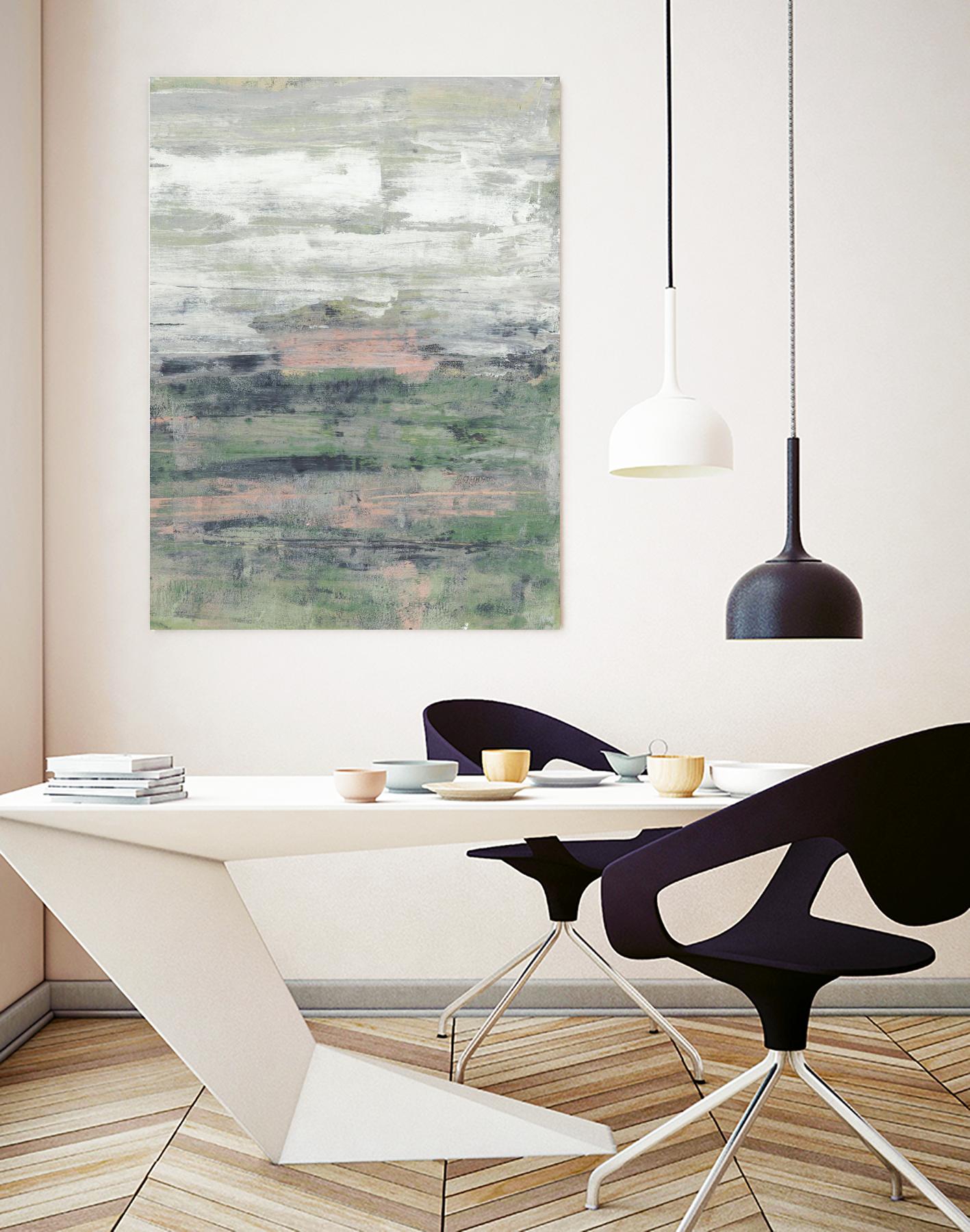 Paynes Blush II by Jennifer Goldberger on GIANT ART - abstract