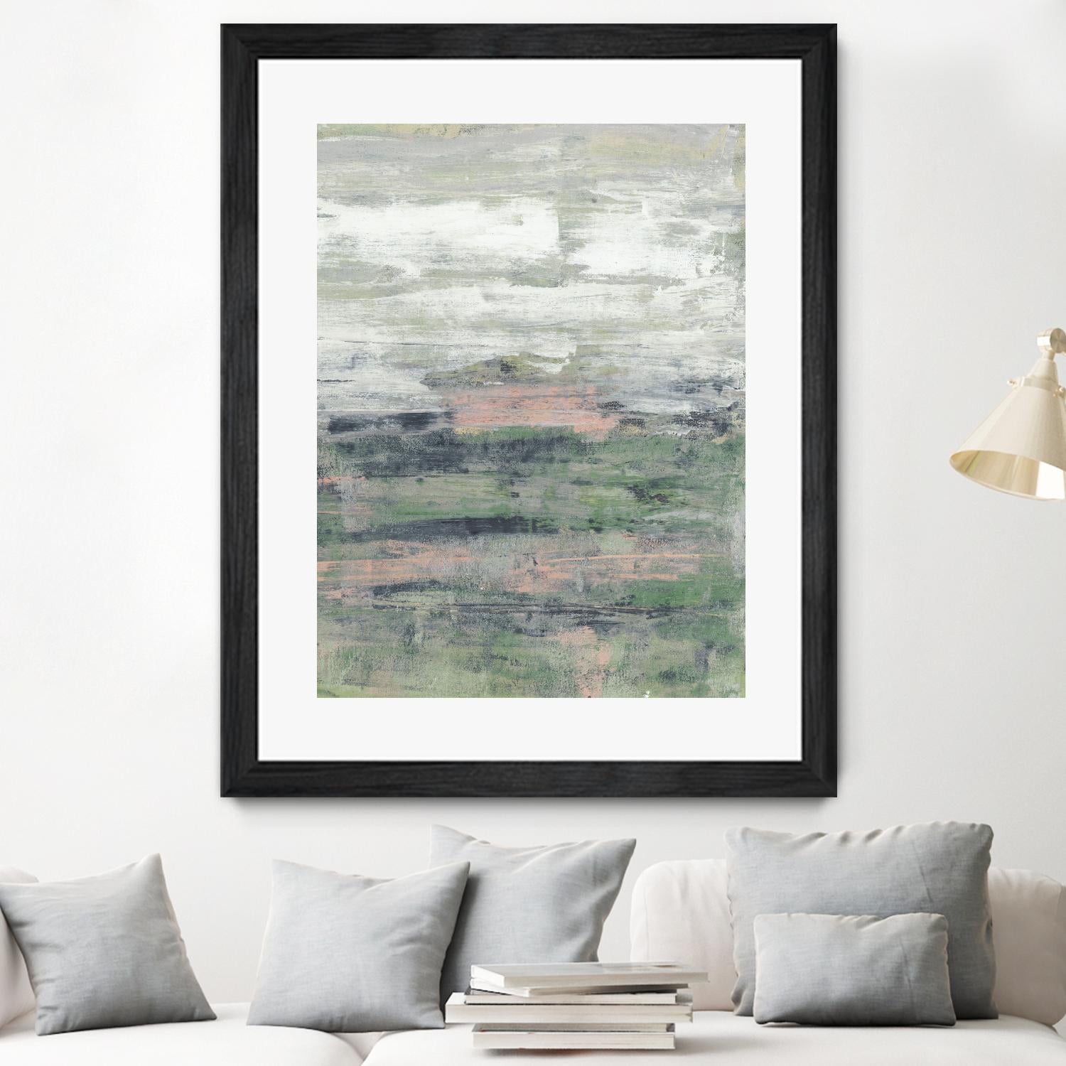 Paynes Blush II by Jennifer Goldberger on GIANT ART - abstract