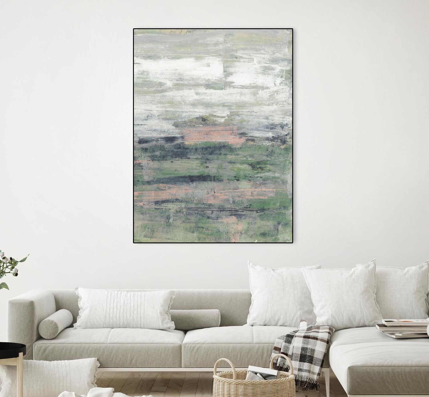 Paynes Blush II by Jennifer Goldberger on GIANT ART - abstract