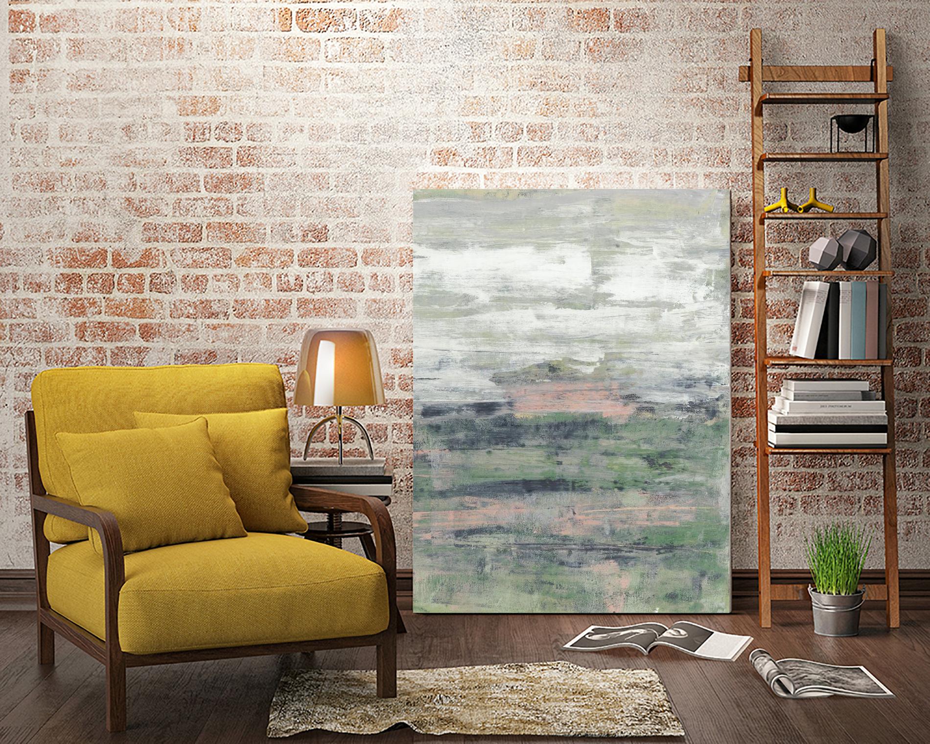 Paynes Blush II by Jennifer Goldberger on GIANT ART - abstract