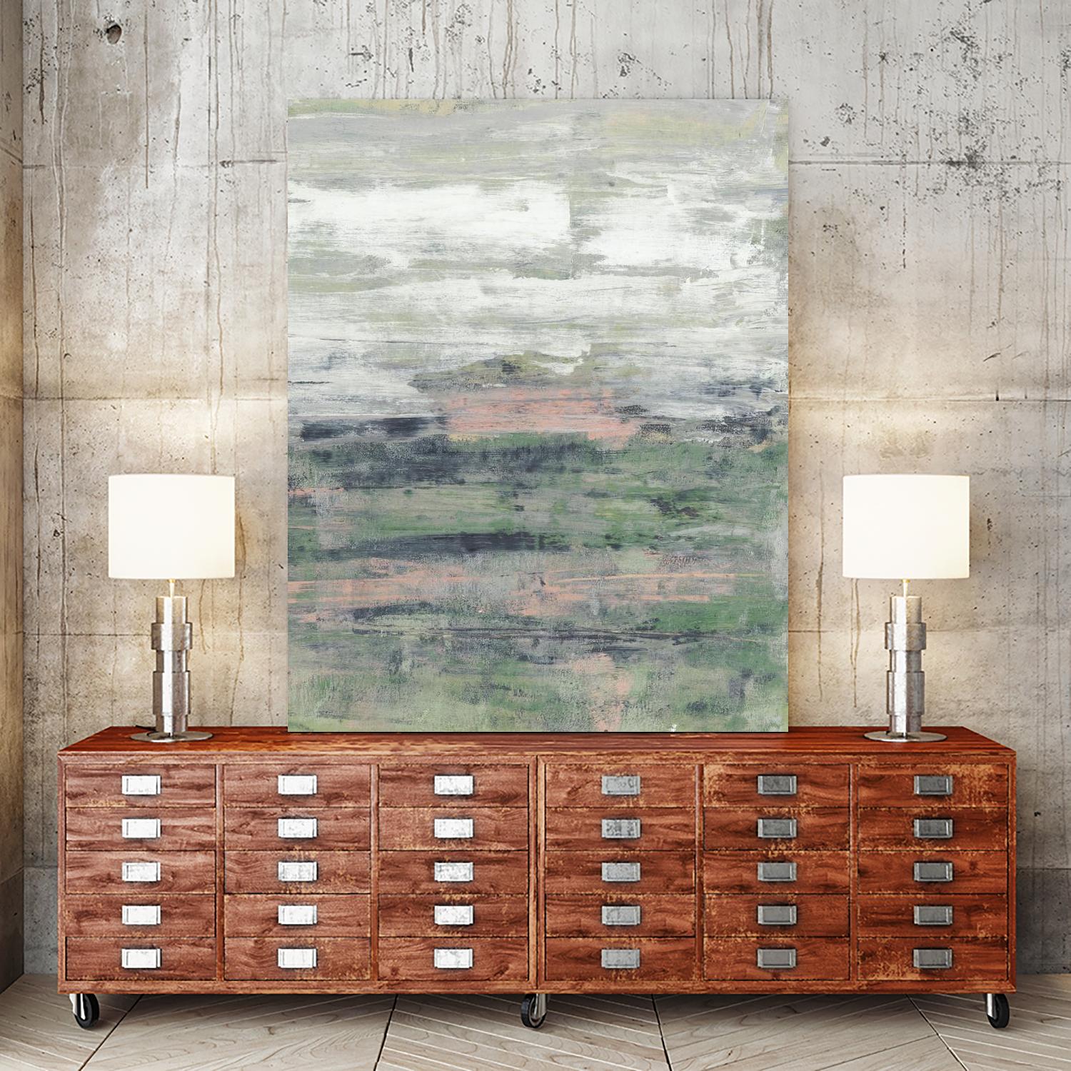 Paynes Blush II by Jennifer Goldberger on GIANT ART - abstract