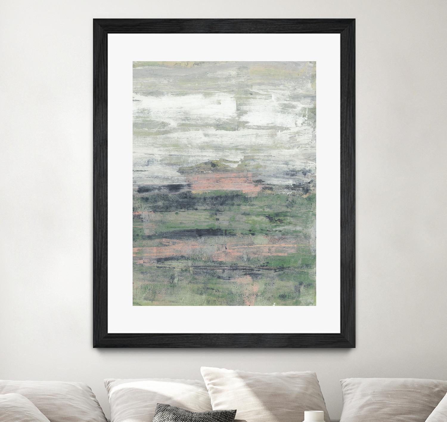 Paynes Blush II by Jennifer Goldberger on GIANT ART - abstract